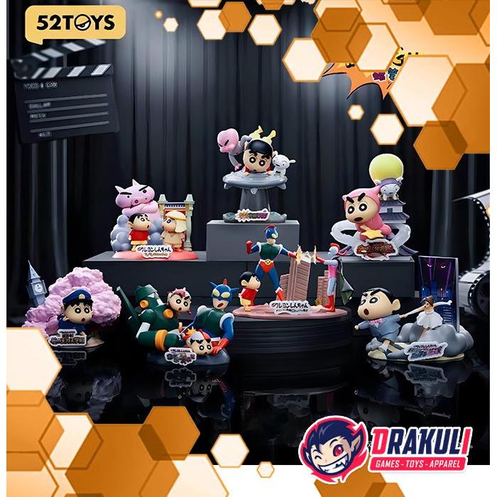 Toys 52TOYS Crayon Shinchan - Shinchan Classic Movie Moments Figure Blind Box
