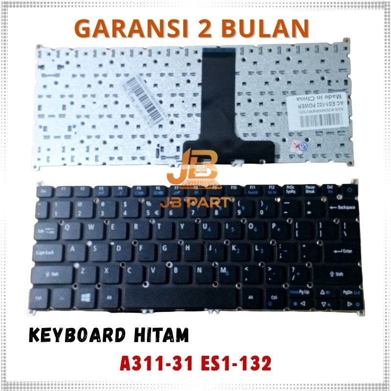 Keyboard Notebook ACER Aspire ES11 ES1 132 ES1-132 TOMBOL POWER -JBPART