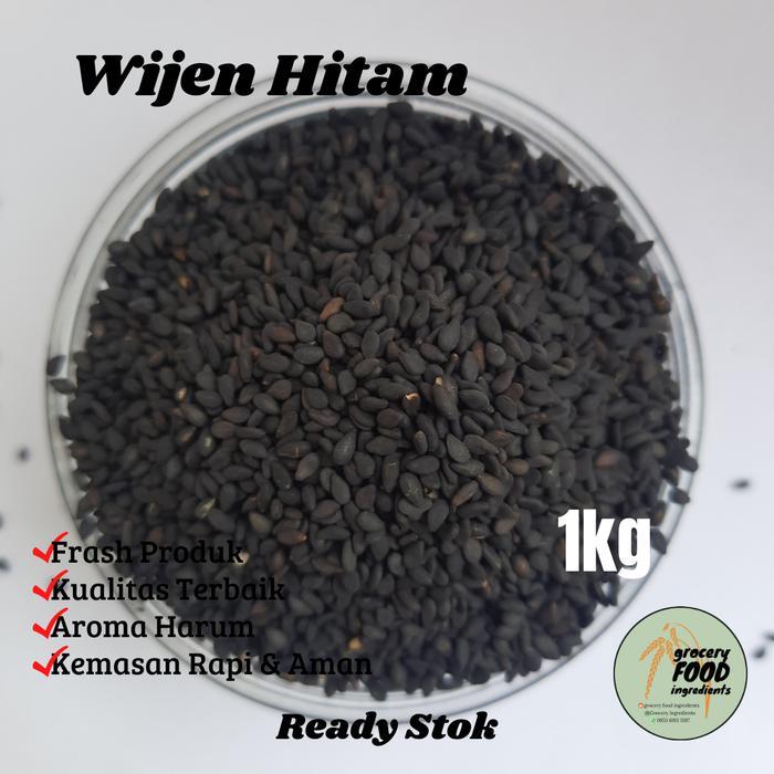 Wijen Hitam / Black Sesame Seed -1kg