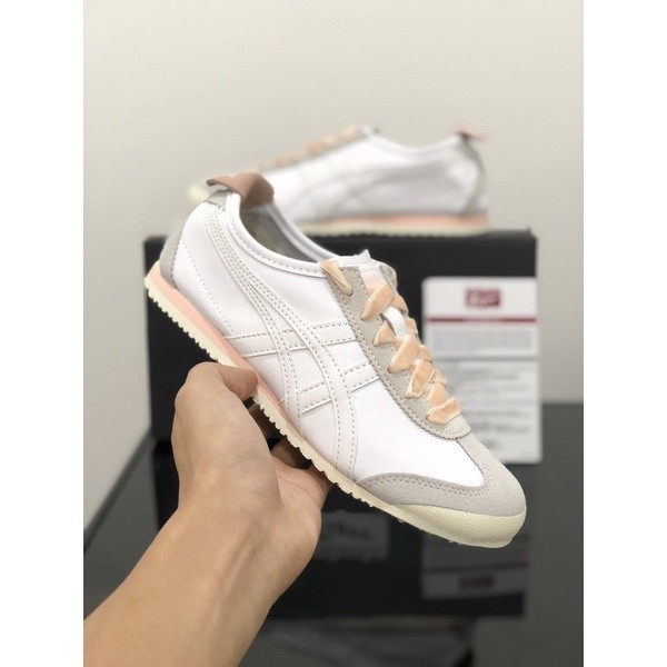 Sepatu Onitsuka Mexico 66 White Breeze Pink / Pita Pink