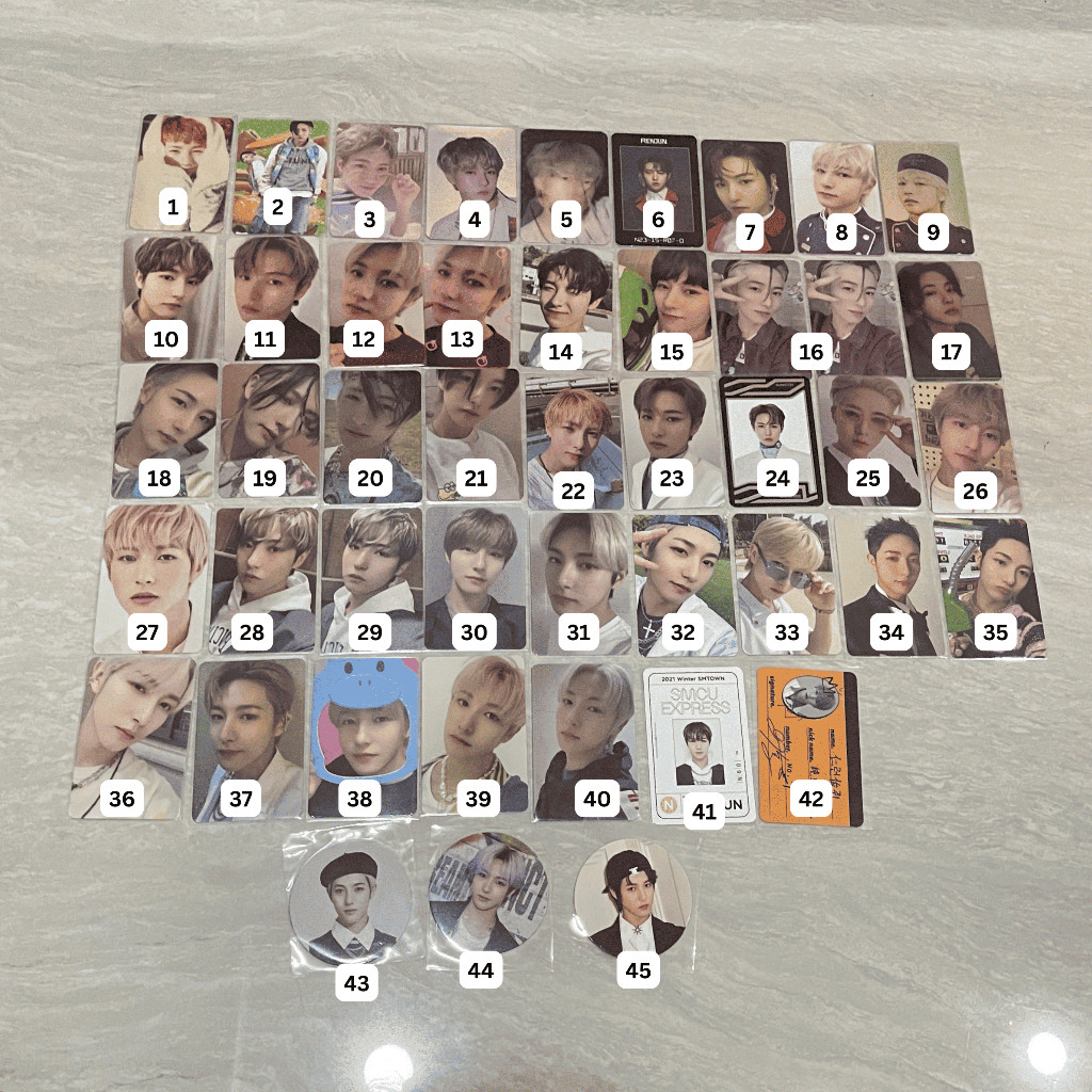 Photocard Official Renjun NCT Dream / We Go Up WGU Kecebur Photobook Album Pc Pb Resonance Hello