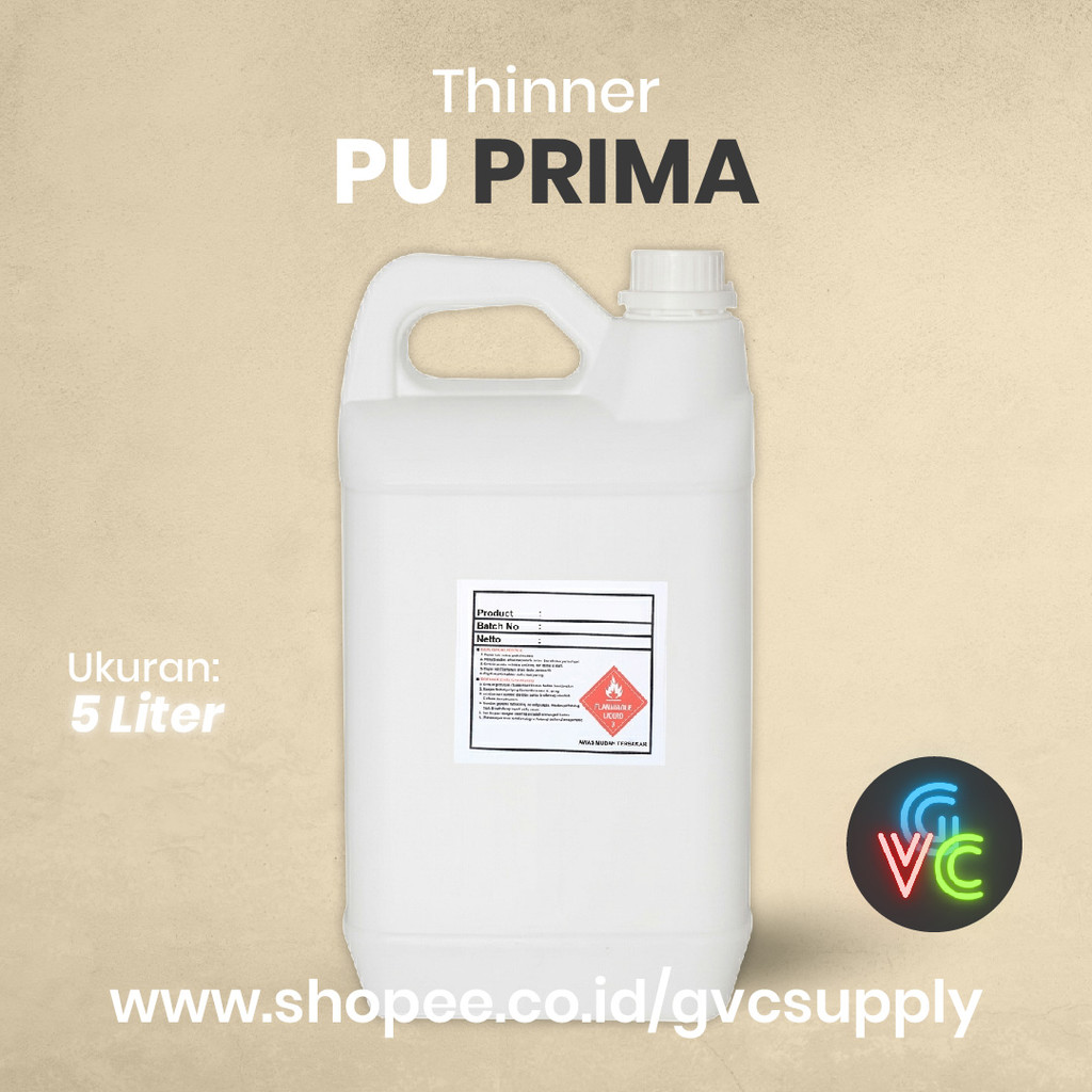 Thinner PU Prima - 5 Liter - GVCSupply