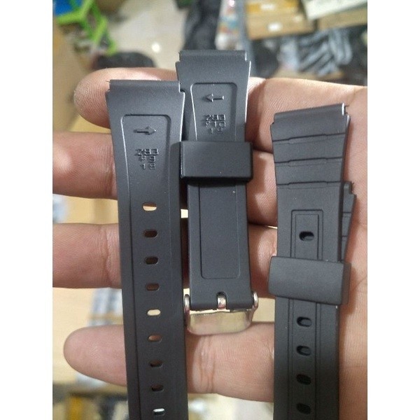 TERBARU Tali Jam Casio F-91 F-91W F91W F91 TALI CASIO W-217 W-217H W217H RUBBER CASIO