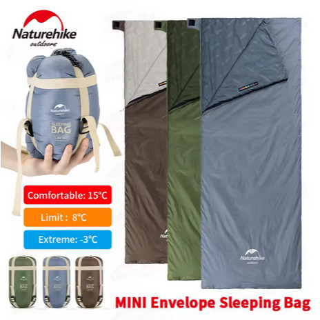 SLEEPING BAG CAMPING LW180 NATUREHIKE NH21MSD04