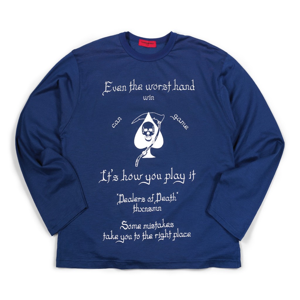 Longsleeve Lulia Navy Thanksinsomnia