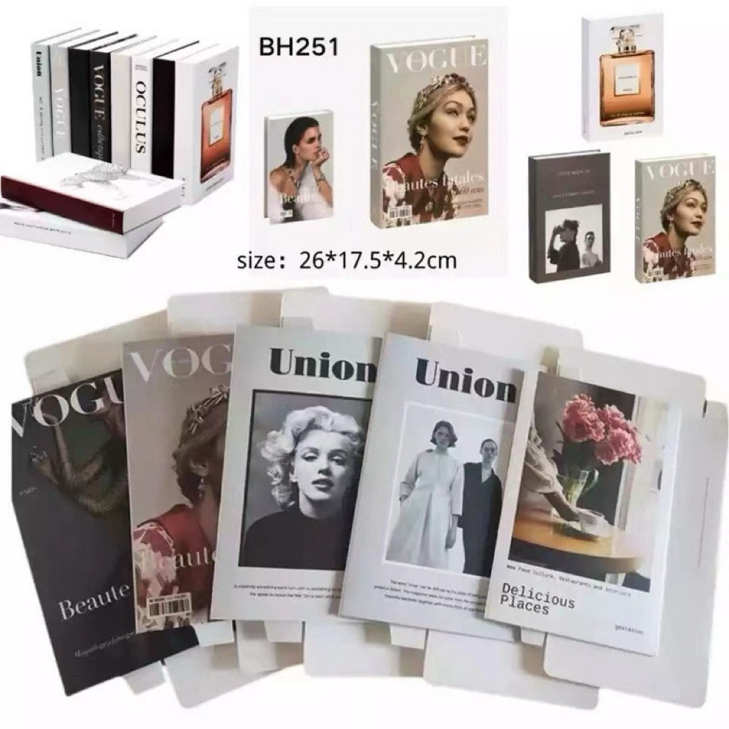 Dummy Book Buku Pajangan Property Foto Display Book Buku Palsu Hiasan | A5