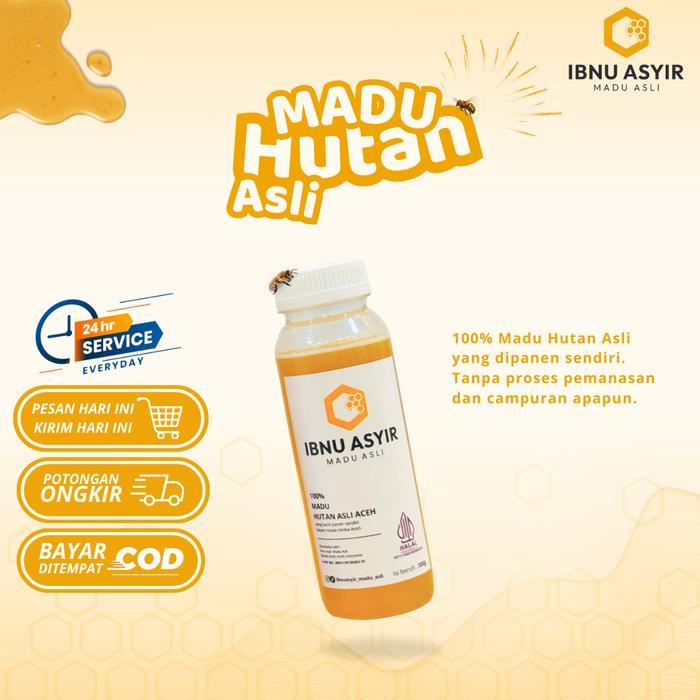 PROMO  Madu Hutan Liar Asli Aceh IBNU ASYIR original  alami honey murni 300g - -