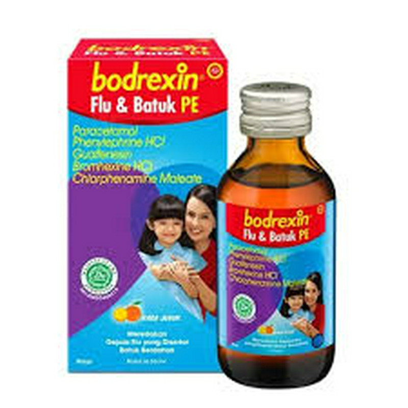 BODREXIN BATUK PILEK SIRUP 1 BOTOL @ 56 ML