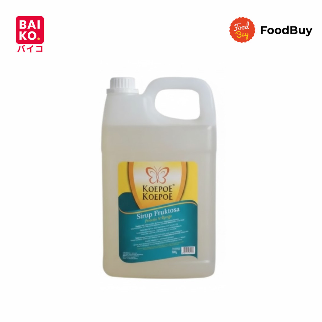Koepoe-Koepoe Sirup Fruktosa Gula Cair Jerigen 5 Liter