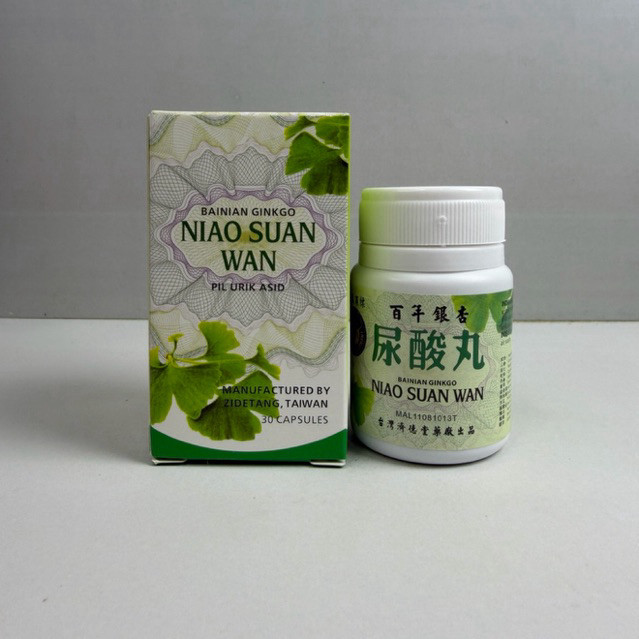 [ OBAT CINA HERBALL MANJURR ] Niao Suan Wan - Obat Rematik Asam Urat Kolesterol Dan Nyeri Otot