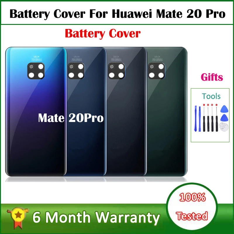New 6.39" For Huawei Mate 20 Pro LYA-AL00 LYA-L09 LYA-L29 Glass Rear Back Door Housing Battery Cover