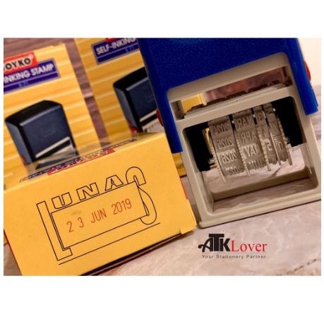 Stamp LUNAS + Tanggal / Stempel Tanggal (DATE SAMP LUNAS) / CAP LUNAS JOYK