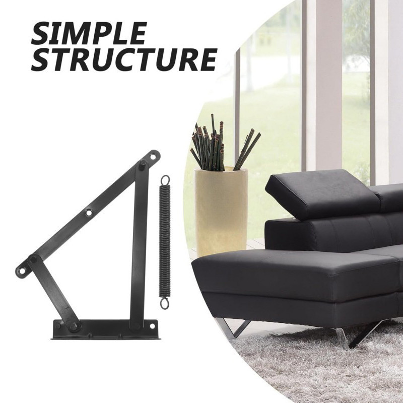 lekmeen- Engsel Sofa Bed Engsel Sofa Lipat Storage Besar Engsel Mekanik Sofabed