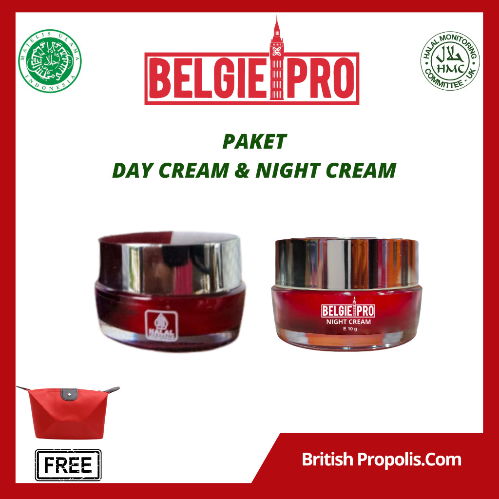 TERBARU Belgie Pro Night Cream & Belgie Pro Day Cream