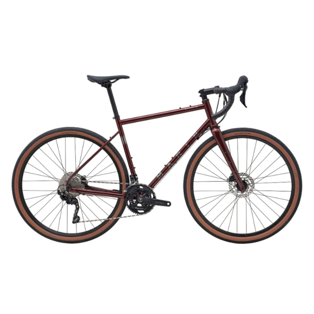 Marin Sepeda Gravel Touring Nicasio 2 – Carbon Fork & CrMo Steel Frame, 2x10 Shimano GRX Touring Bik