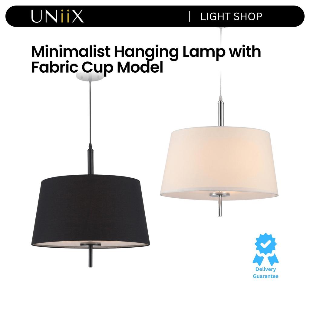 UNiiX - LG24239 | Lampu Gantung Cup Satuan Model Minimalis Lampu Gantung Meja Makan Model Minimalis 