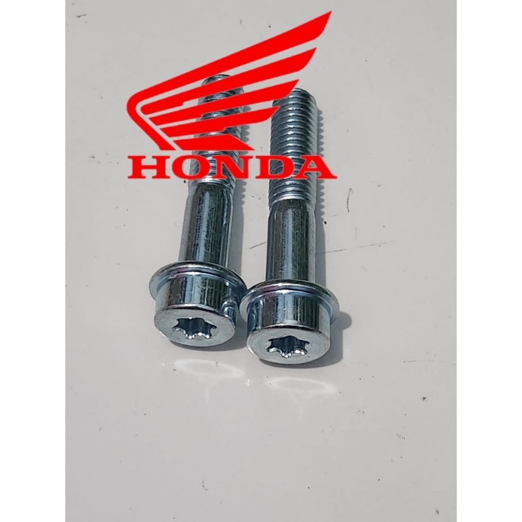 Baut bintang honda Baut dudukan kaliper  depan honda PCX old PCX NEW   DLLm8x4cm