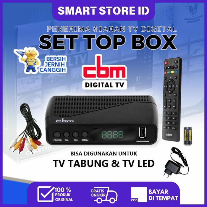 STB TV Digital Termurah DVB-T2 Decoder Receiver Set Top Box TV Premium Support Semua TV - ZYREX, STB