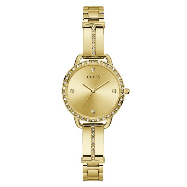 GUESS-BELLINI GUESS Ladies Gold Tone Analog Watch