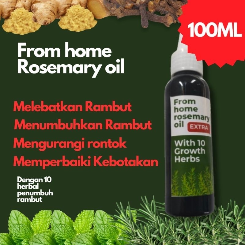 (Ready) From Home Rosemary Oil 100ml Herbal Alami