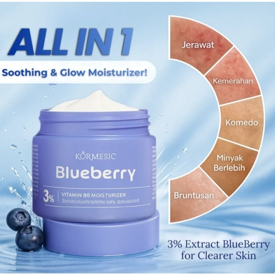 Firming Glow Cream Kormesic soothing Blue moisturizer BEST SELLER | EG