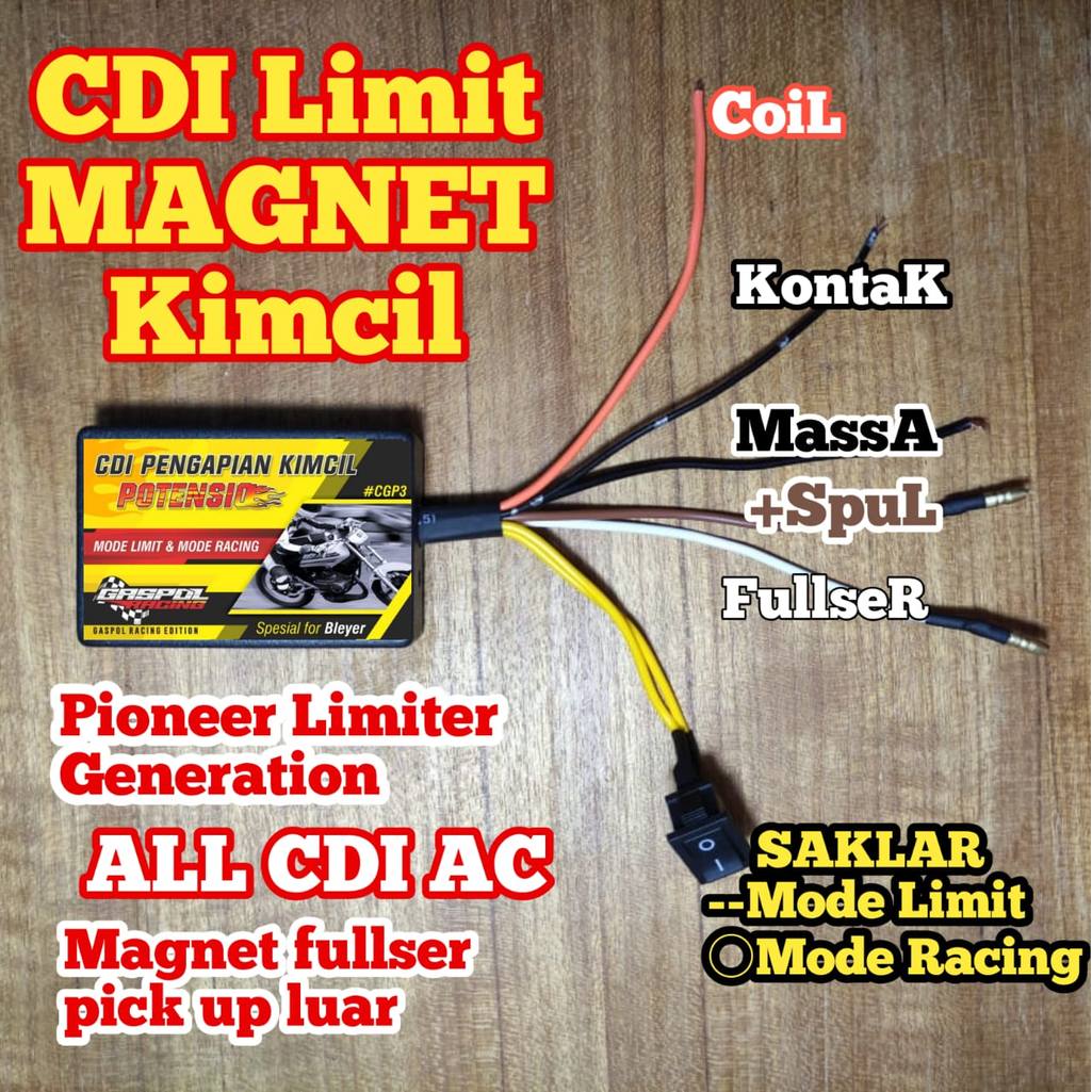 CDI Limiter CDI Racing CDI Limit Lost RX King RX K untuk Magnet Kimcil Mode Kupang