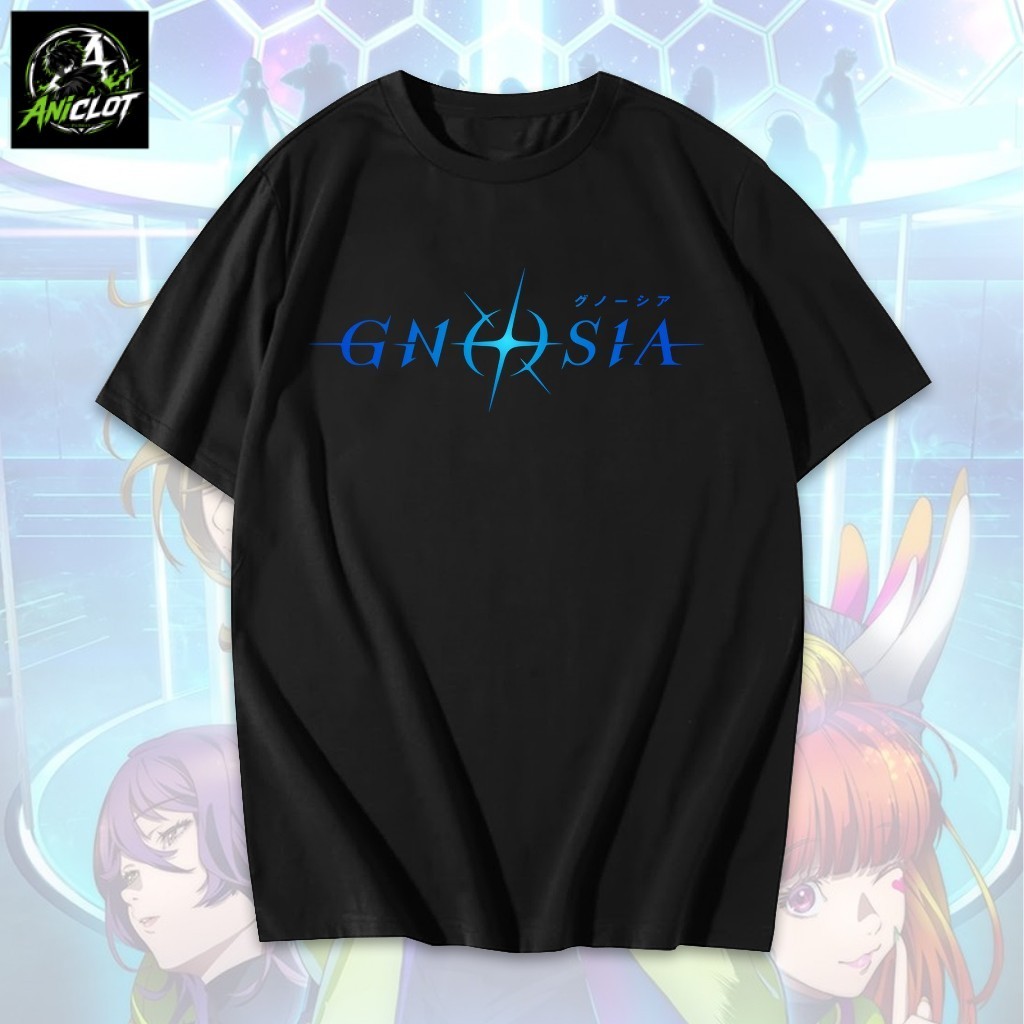 PROMO T-Shirt Kaos Anime Gnosia Game Unisex Bahan Cotton Combed Premium Nyaman