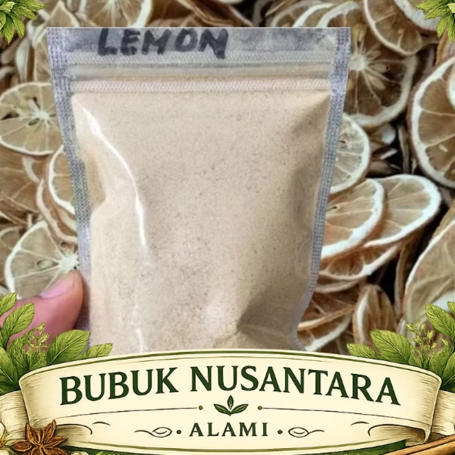 BUBUK Jeruk Lemon Murni 100 gram / 250 gram - Lemon Powder