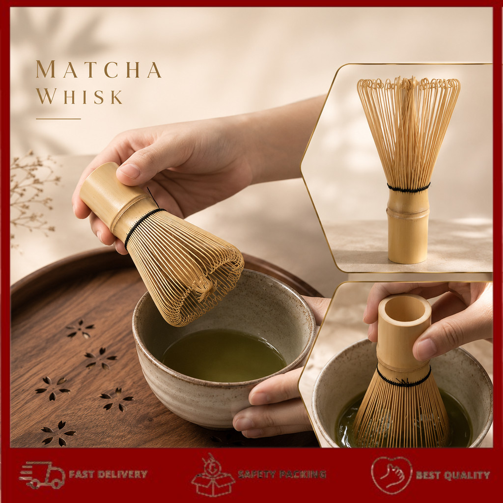 Chasen Bamboo Whisk Matcha Pengaduk Teh Jepang