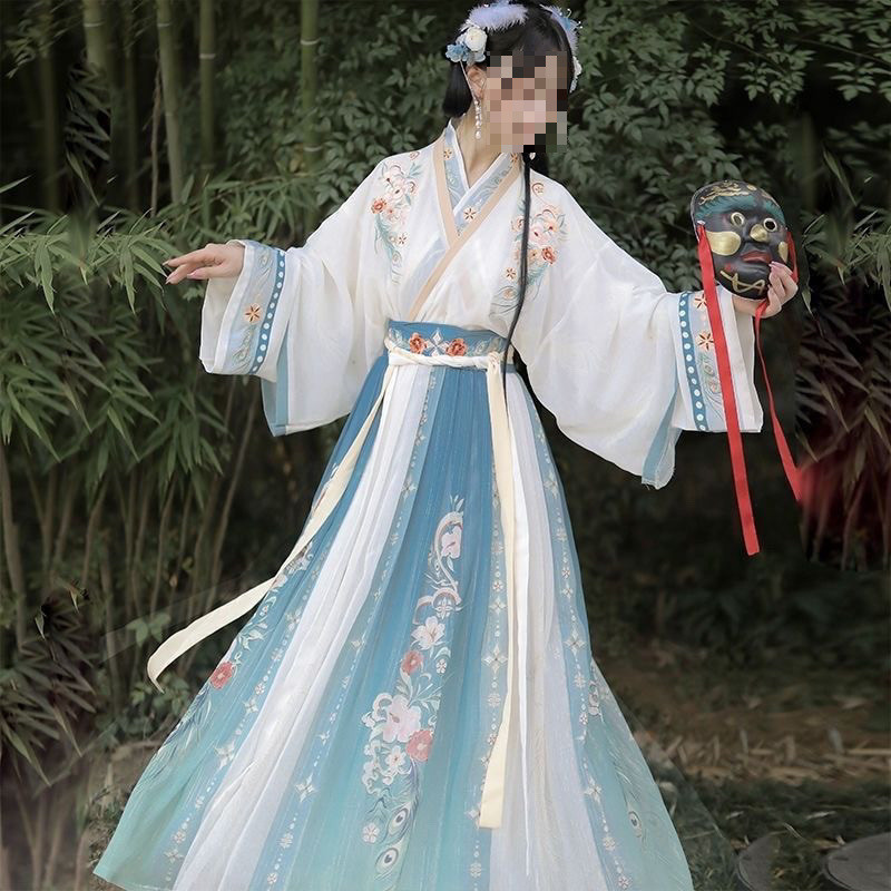 [JINXIU] Baju dalam wanita bergaya Tang Cina, panjang hingga pinggang, busana Hanfu untuk pakaian se