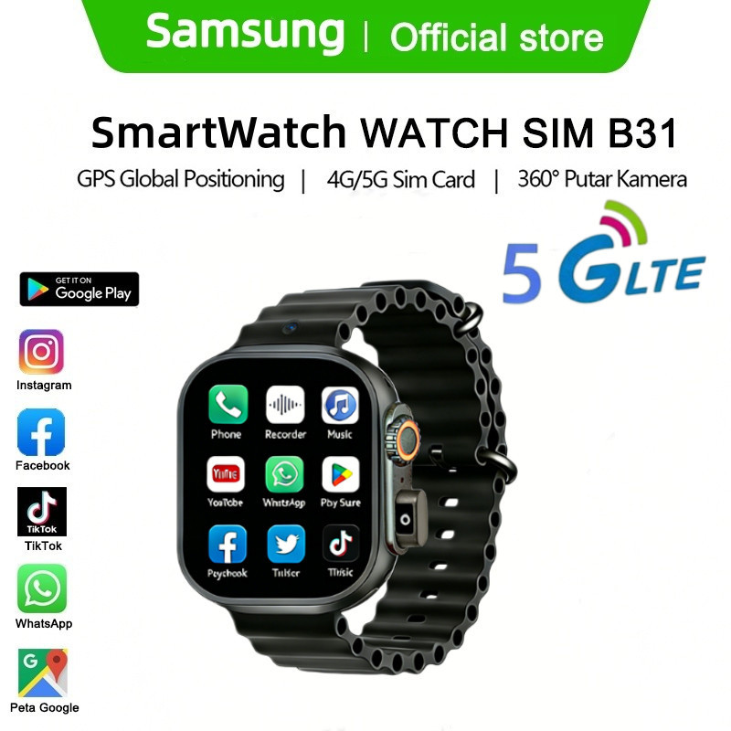 Samsung SmartWatch With sim slot  Smart Watch S10Ultra 6GB RAM+64GB ROM  For Android IOS Store GPS B