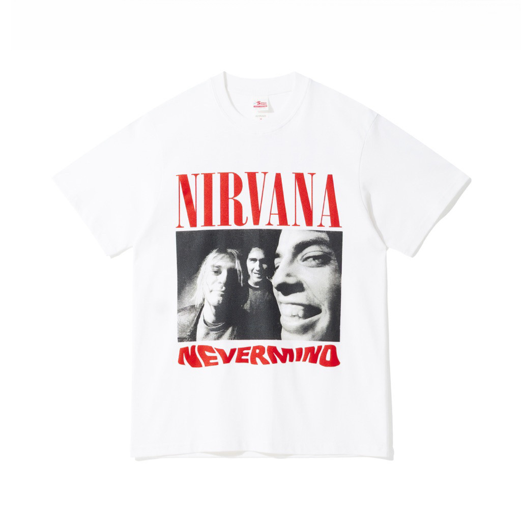Kaos | Nirvana - Nevermind Tshirt - White | Baju Nirvana