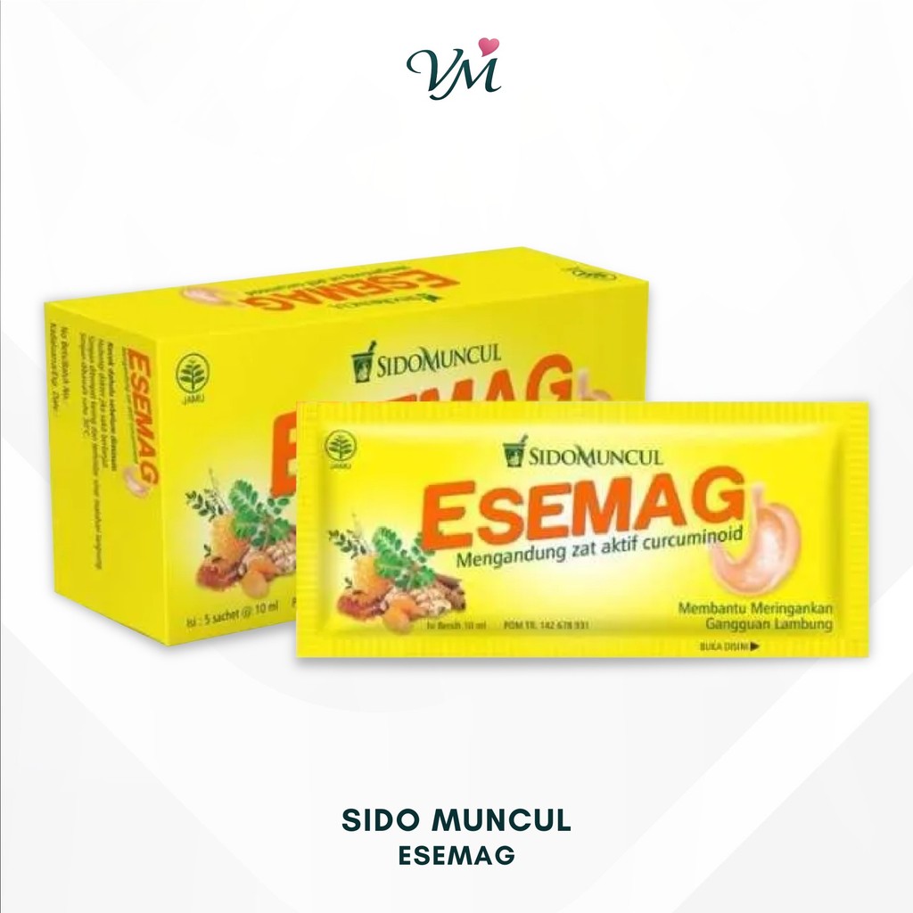 Sido Muncul Esemag Obat Herbal Pereda Maag Asam Lambung Nyeri Perut Mual