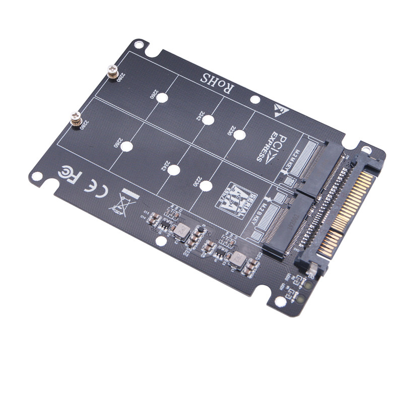 SSD Adapter M2 SSD to U2 Adapter M2 SATA NVMe Key BM NGFF SSD to PCIe U2 SFF8639 Conversion Adapter 