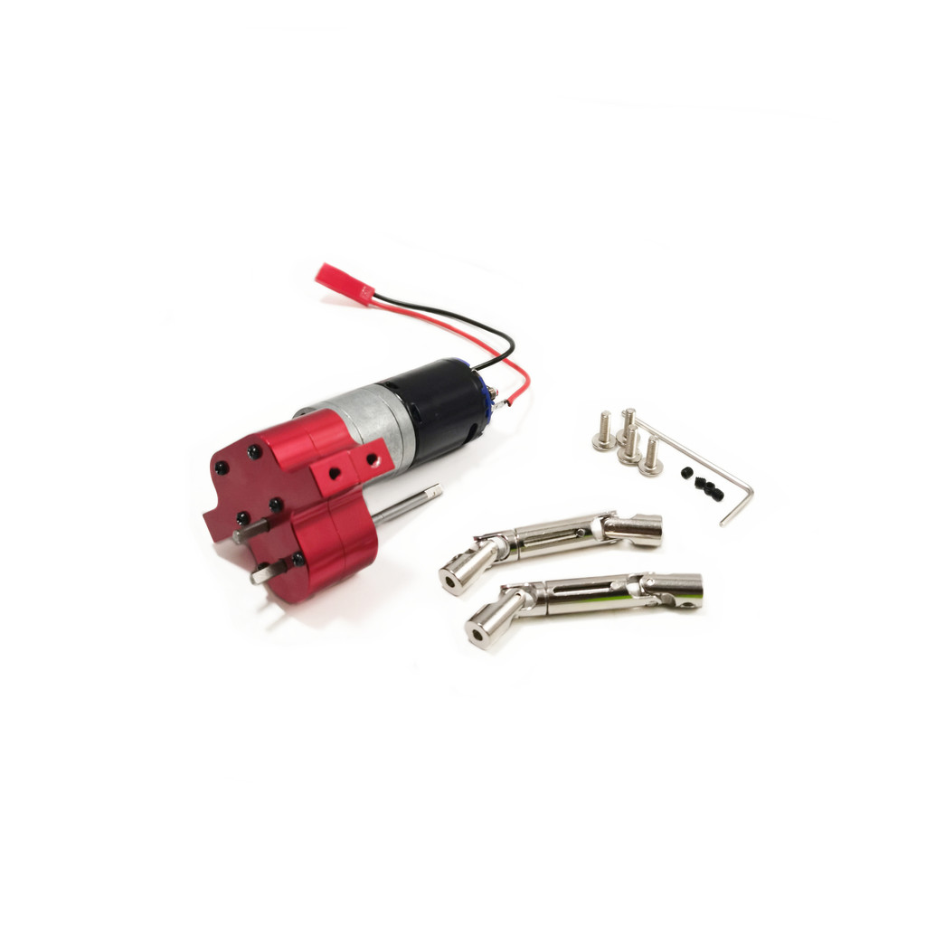 mn99s mn98 mn99 d90 wpl c14 c24 b14 b24 rc car Strong torsion 370 motor gearbox with shaft metal upg