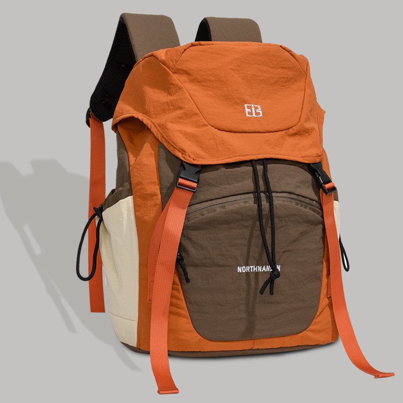 Y2K Box Nest COD Ransel wanita multifungsi gaya Jepang, tas hiking dan pendakian gunung yang ringan