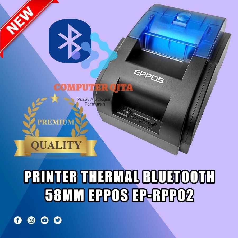 Printer mini Bluetooth EPPOS EP-RPP02 /RPP02 - Support Moka
