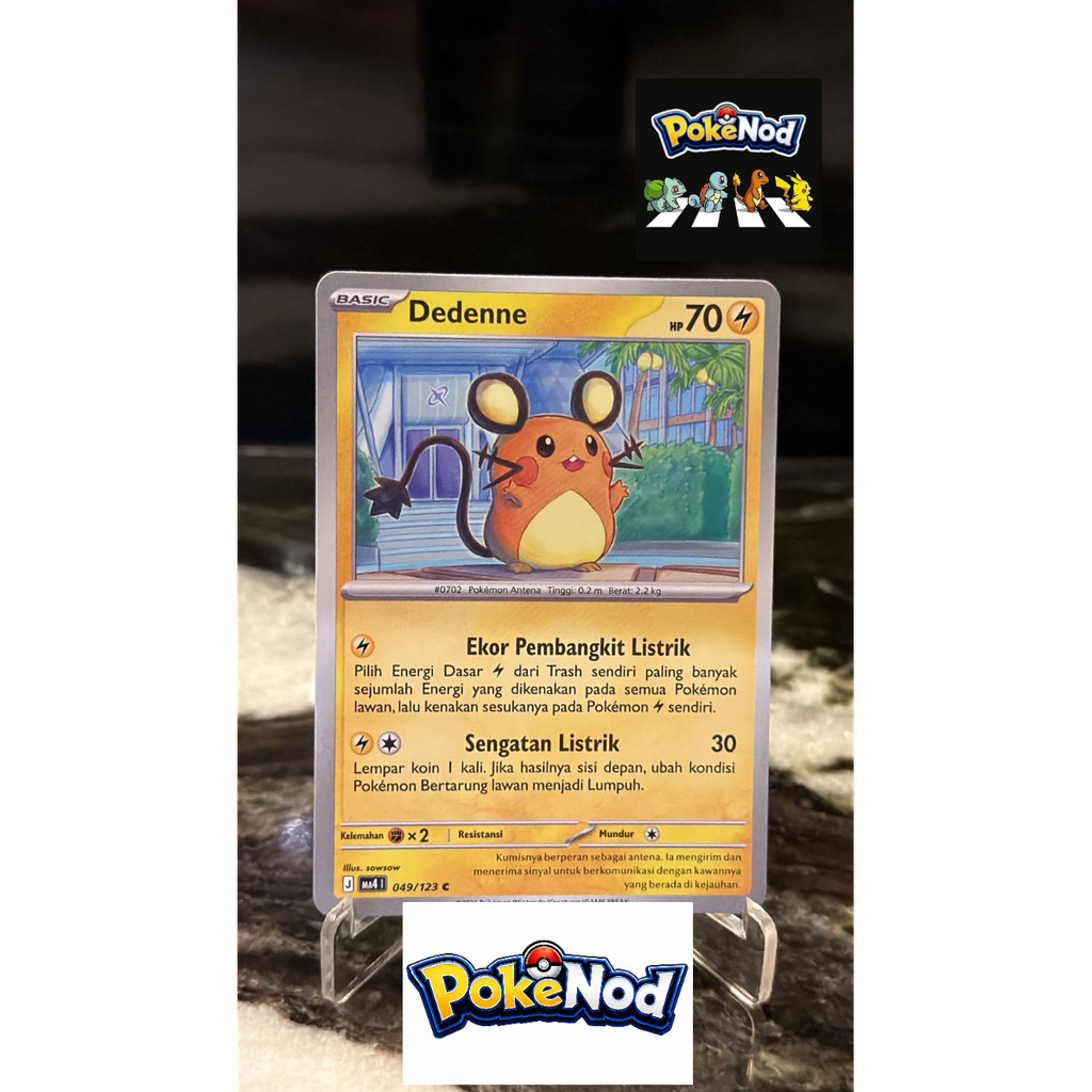 Dedenne english Indonesia Japan