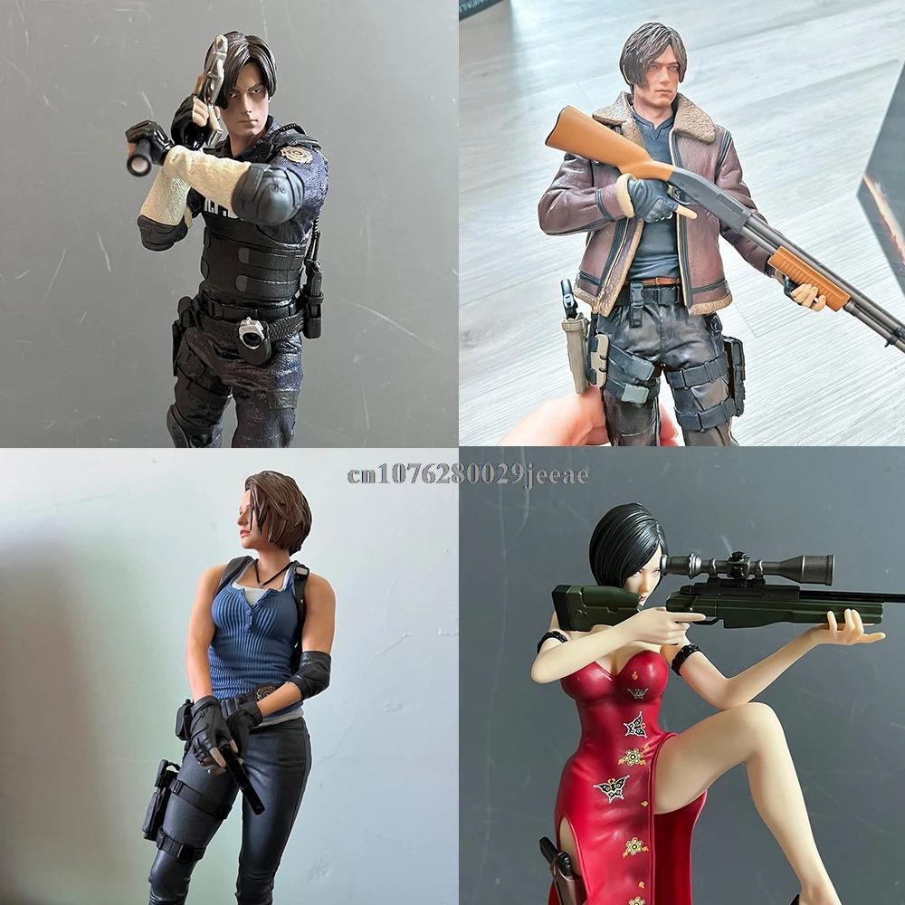 Biohazard Game Figure Biohazard Ada Wong Figure Jill Valentine Leon Kennedy Anime Figure Collection 