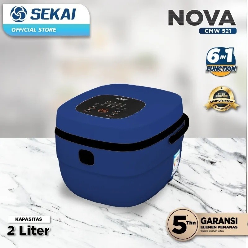 SEKAI RICE COOKER/MAGIC COM  DIGITAL 2 LITER CMW-521