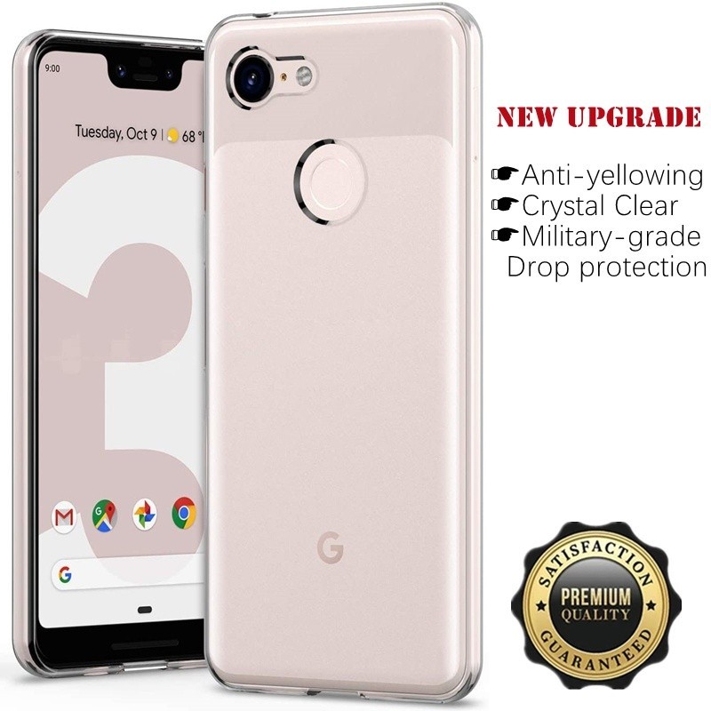 CASE GOOGLE PIXEL 3 / 3A / 3XL / 3A XL SOFT CASE CLEAR ULTRATHIN JELLY CASE