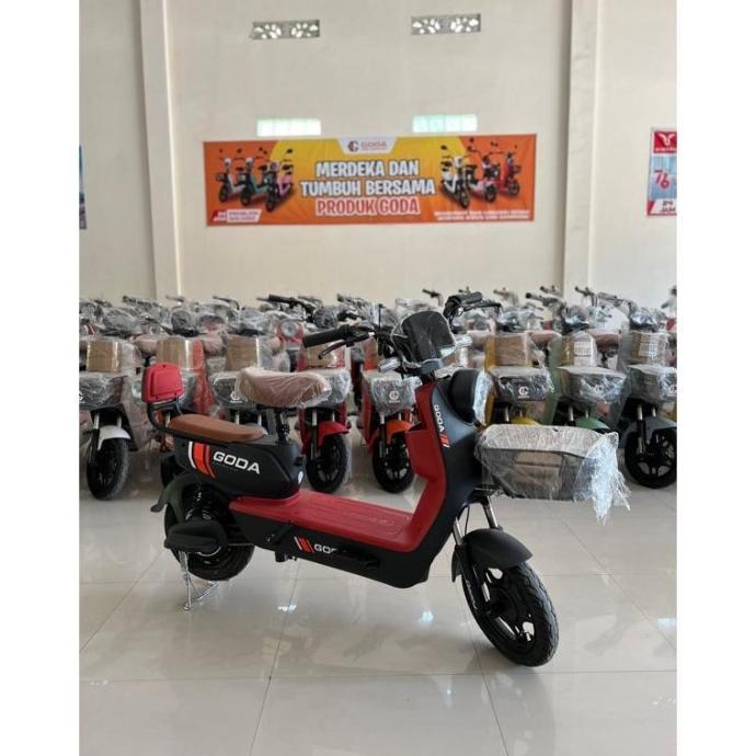 sepeda listrik goda 140D goda 147B - Goda 140D hitam
