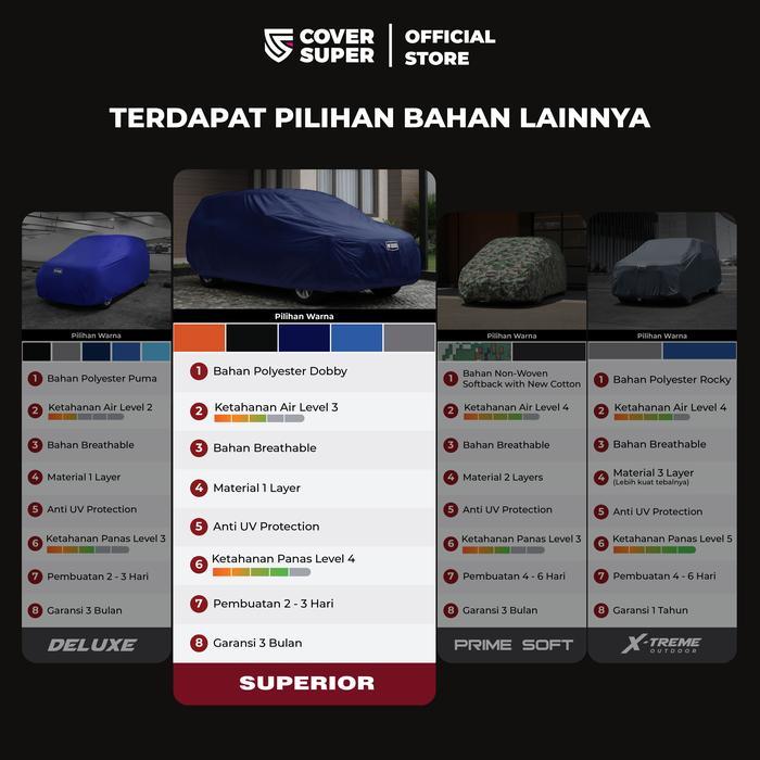 Cover Mobil Superior Elegant Dongker - CoverSuper