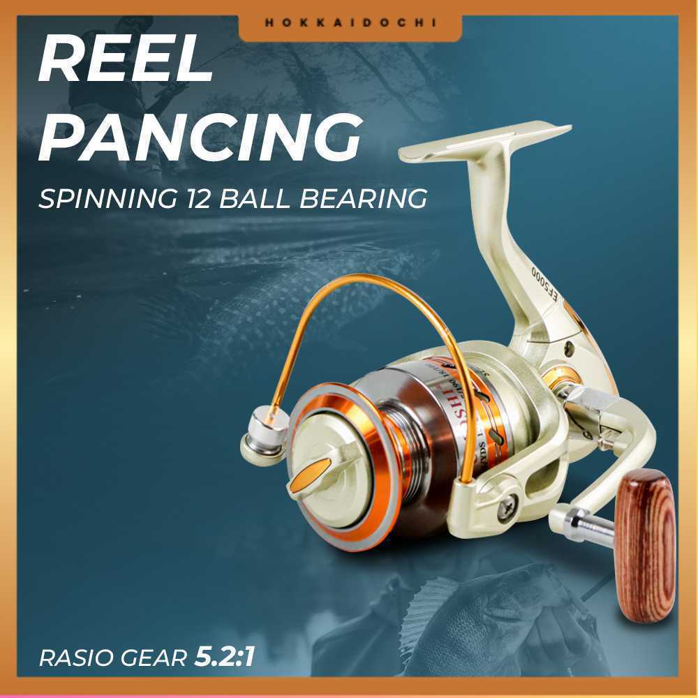 YUMOSHI REELSKING Reel Pancing Spinning 12 Ball Bearing - EF5000