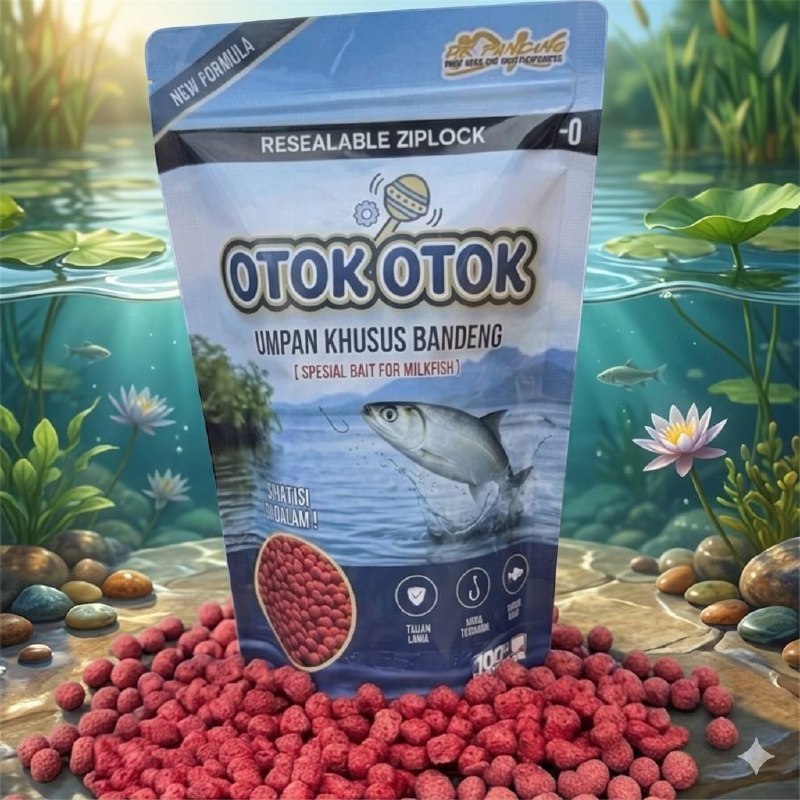 SP- Produk Terbaru OtokOtok Merah Umpan Khusus Bandeng