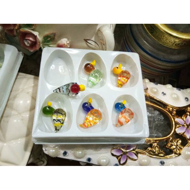 Promo Pajangan Kristal Bebek Angsa Mini