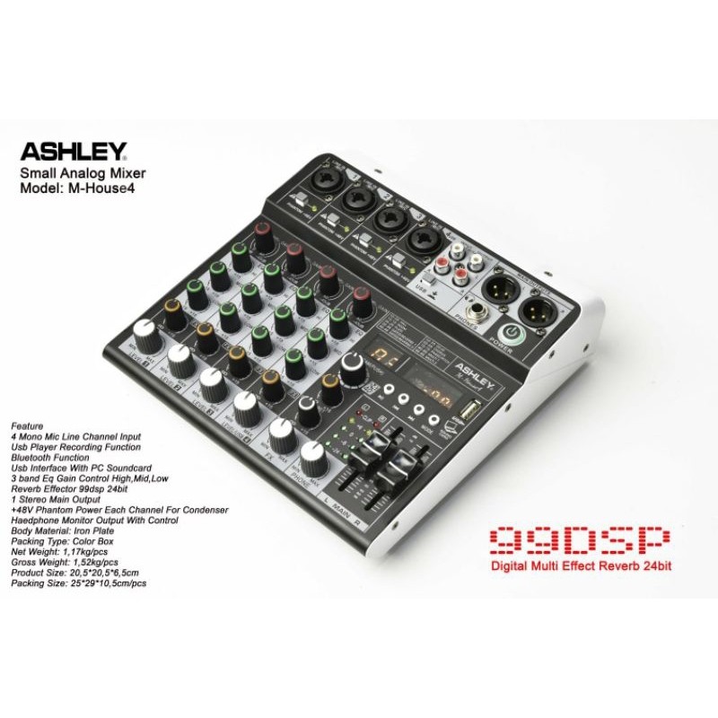 Mixer Ashley M House   dsp 99