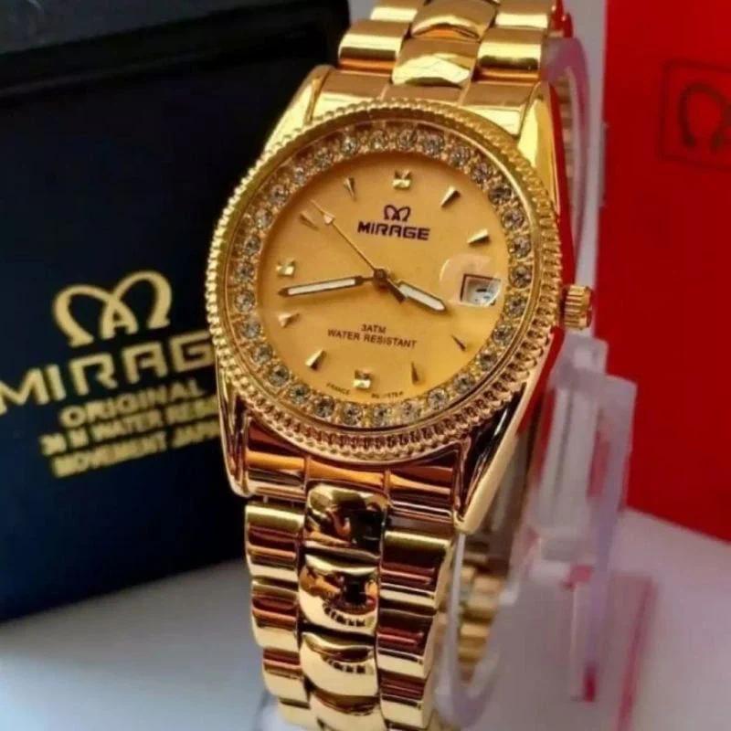 official watch Mirage rantai Diamond