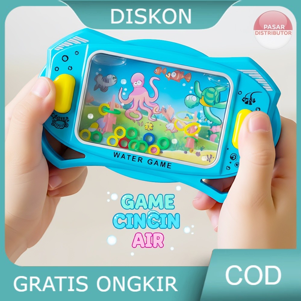 (COD)   Game Air Memasukan Ring Target Dalam Air Mainan PSP Ring  Psp Game Air