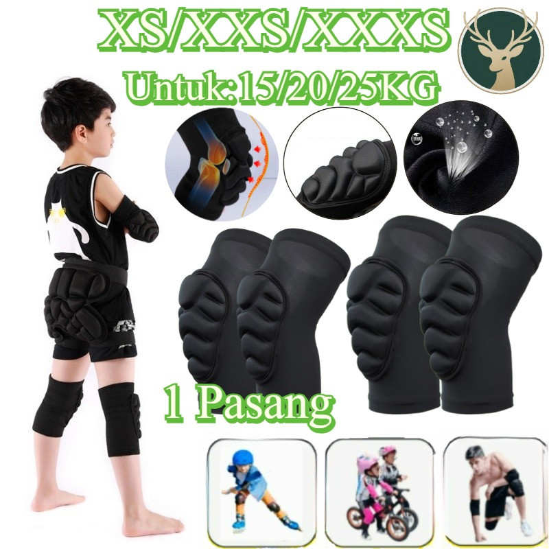1 Pasang Deker Siku Anak/ Deker Anak Lutut Balita Sepasang/ Deker Anak Kaki Tangan Siku Lutut Pelind